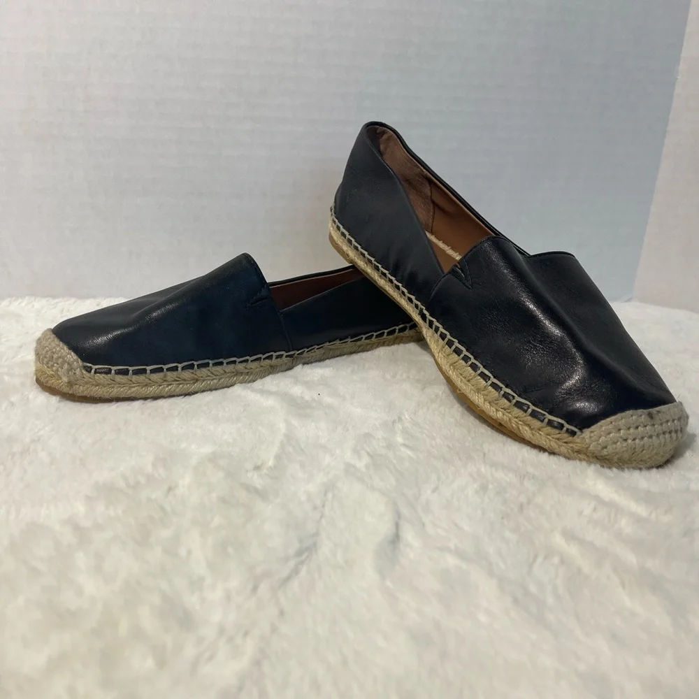 Halogen Sabine espadrilles navy blue size 10